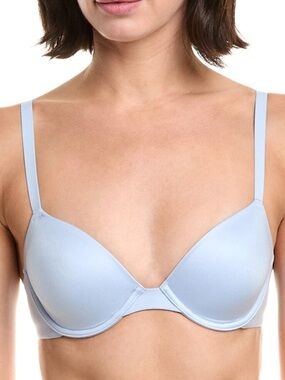 NWOT Natori Light Blue Revelation Contour Underwire Bra Size 32(3D)